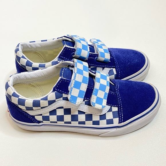 blue shoes vans